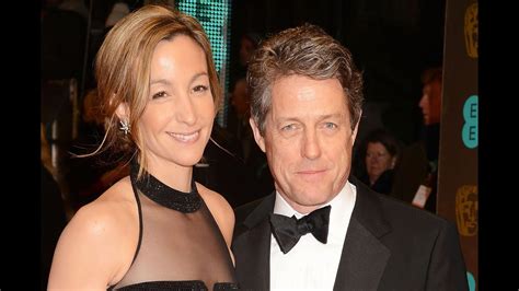 hugh grant's wife and baby.